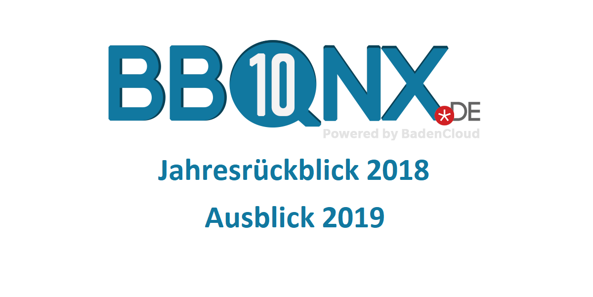 Read more about the article Jahresrückblick 2018 – Ausblick 2019