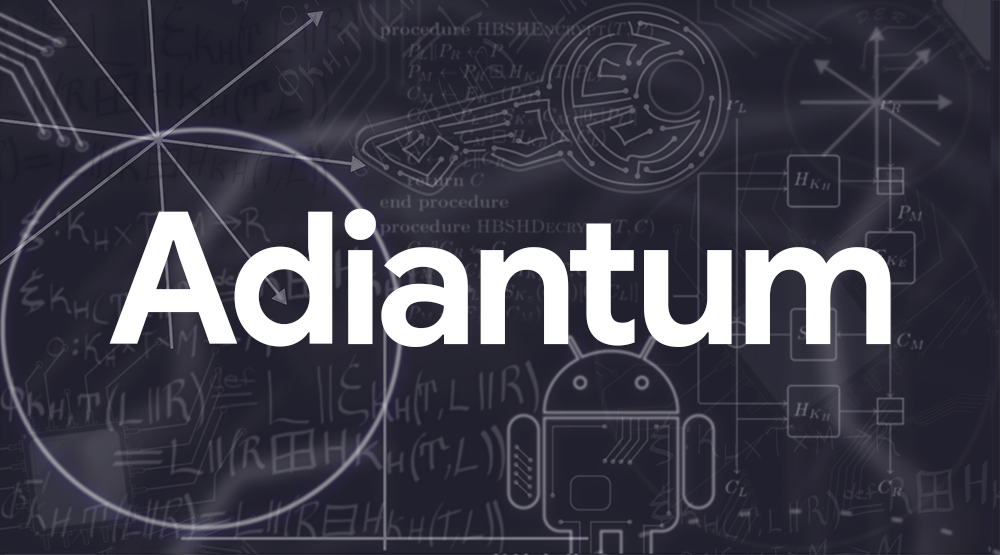 Read more about the article Adiantum: Verschlüsselung auch auf leistungsschwachen Geräten