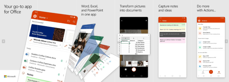 Mehr über den Artikel erfahren Microsoft Office App “All-in-one” für Android und iOS veröffentlicht