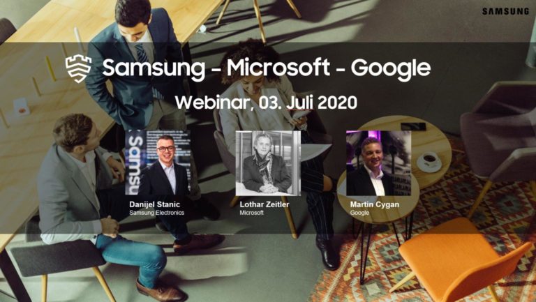 Mehr über den Artikel erfahren Webinar: Google, Microsoft und Samsung zu Enterprise Mobility